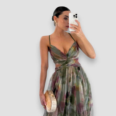 Amandine™ - Robe de Soirée Élégante Longue