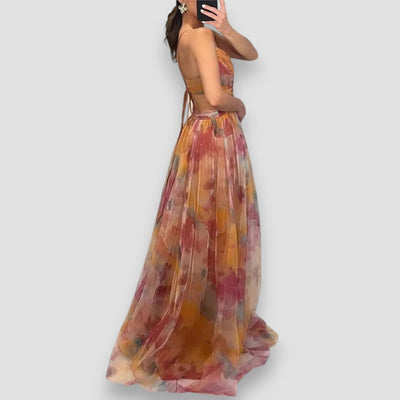 Amandine™ - Robe de Soirée Élégante Longue