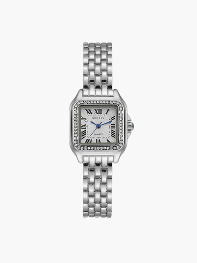 Camille™ - Montre Élégante Femme en Acier Inoxydable, Précision Quartz