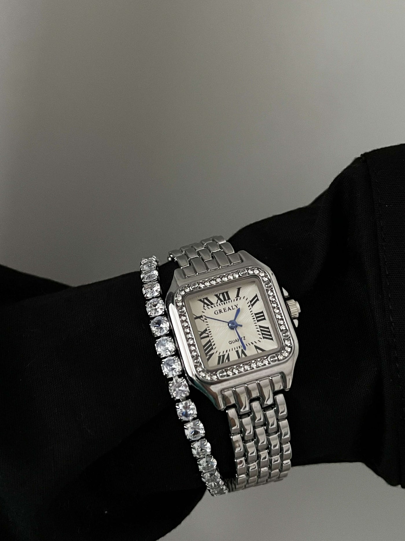 Camille™ - Montre Élégante Femme en Acier Inoxydable, Précision Quartz