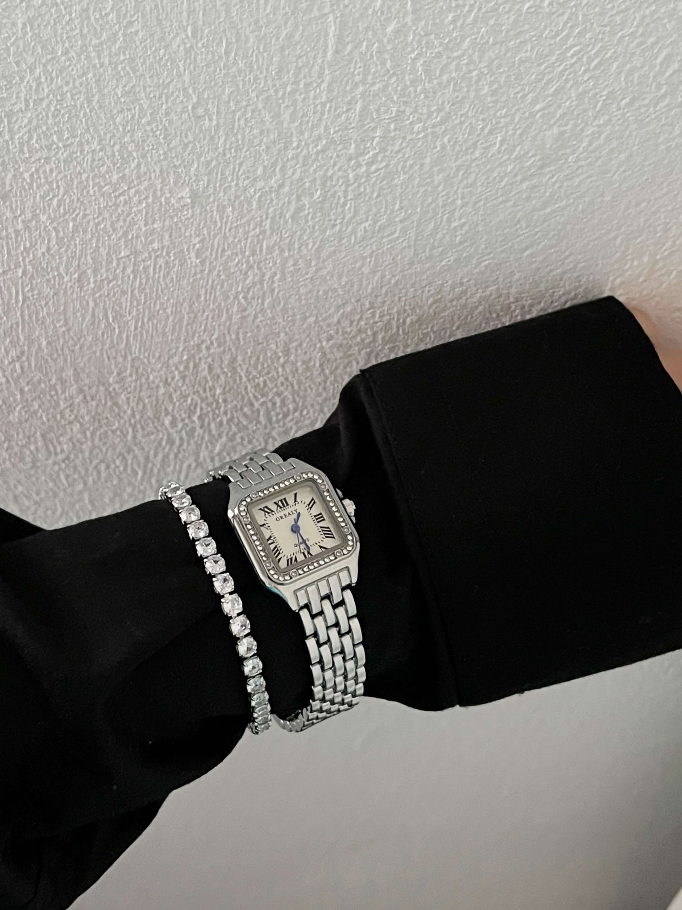 Camille™ - Montre Élégante Femme en Acier Inoxydable, Précision Quartz