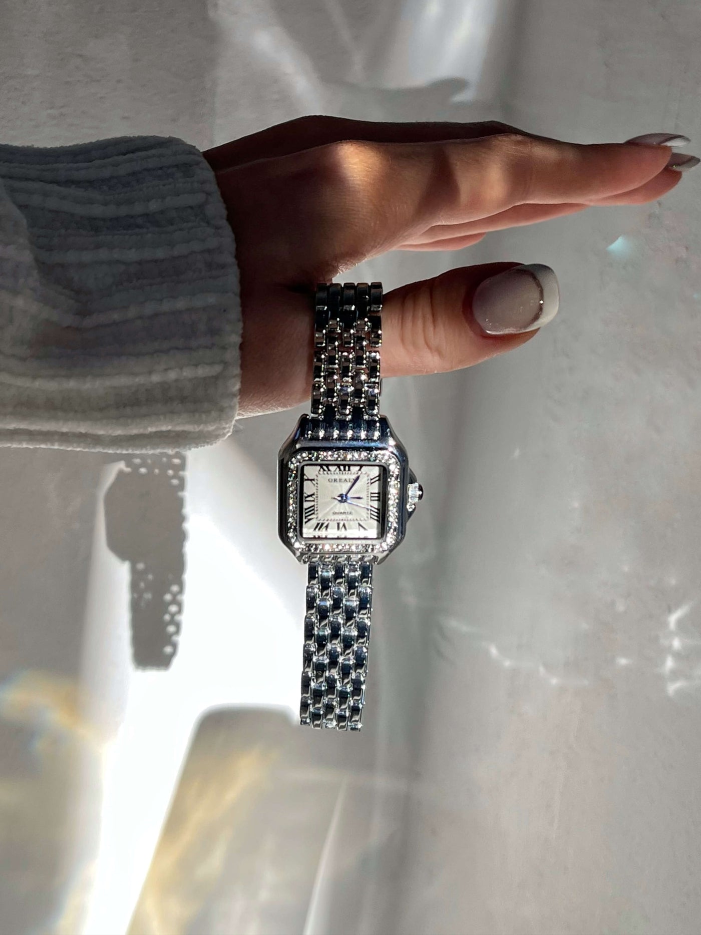 Camille™ - Montre Élégante Femme en Acier Inoxydable, Précision Quartz