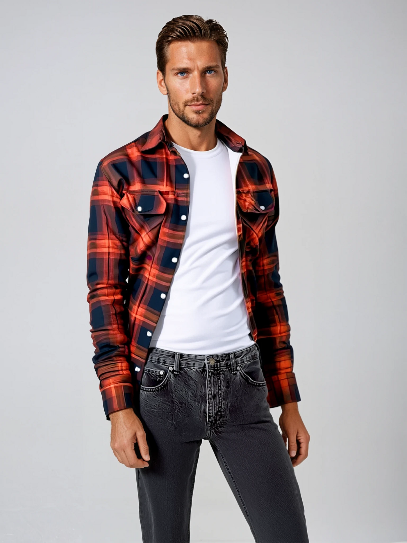 Oskar ™ | Veste à carreaux - Style élégant et confort optimal