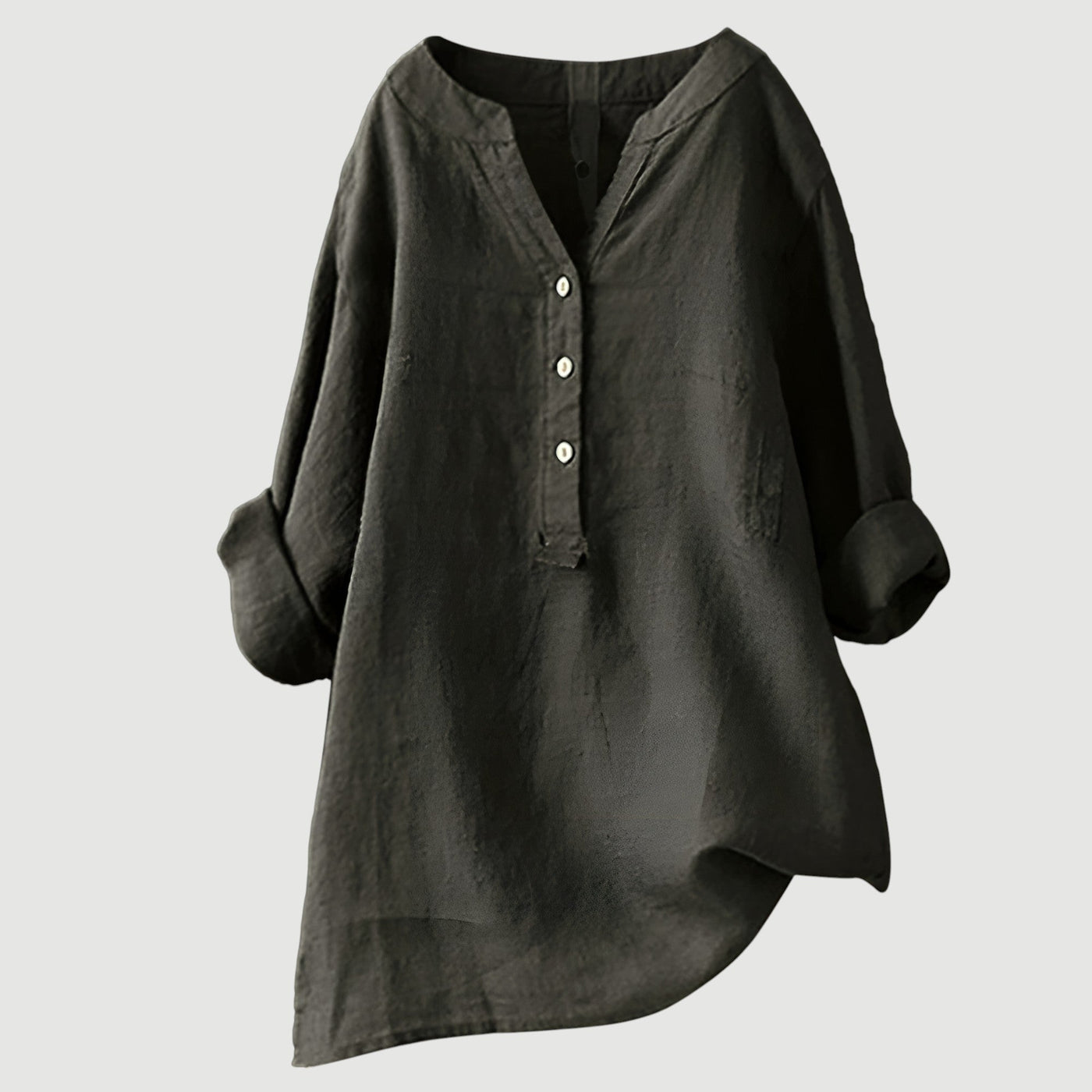 Camille.™ - Blouse Femme Blanche Confortable et Aérée