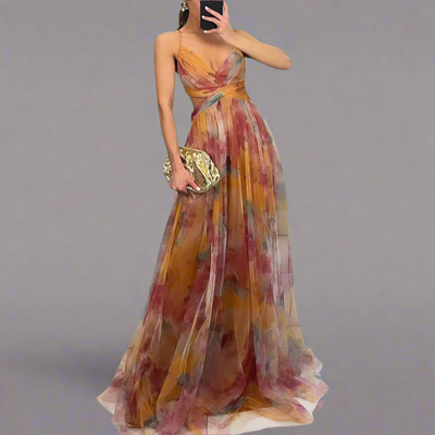 Camille™ - Robe Longue Été Élégante Confortable