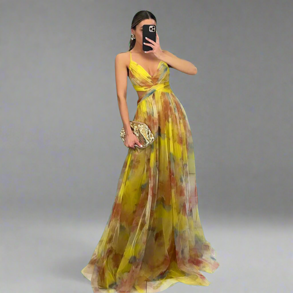 Camille™ - Robe Longue Été Élégante Confortable