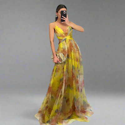Camille™ - Robe Longue Été Élégante Confortable