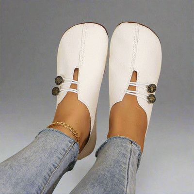 Camille ™ - Mocassins Noir Confort Ergonomique