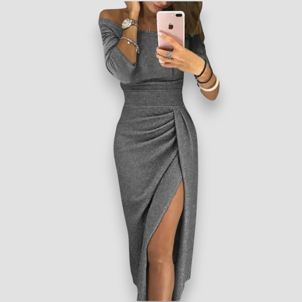 Camille™ — Robe Longue Élégante et Confortable