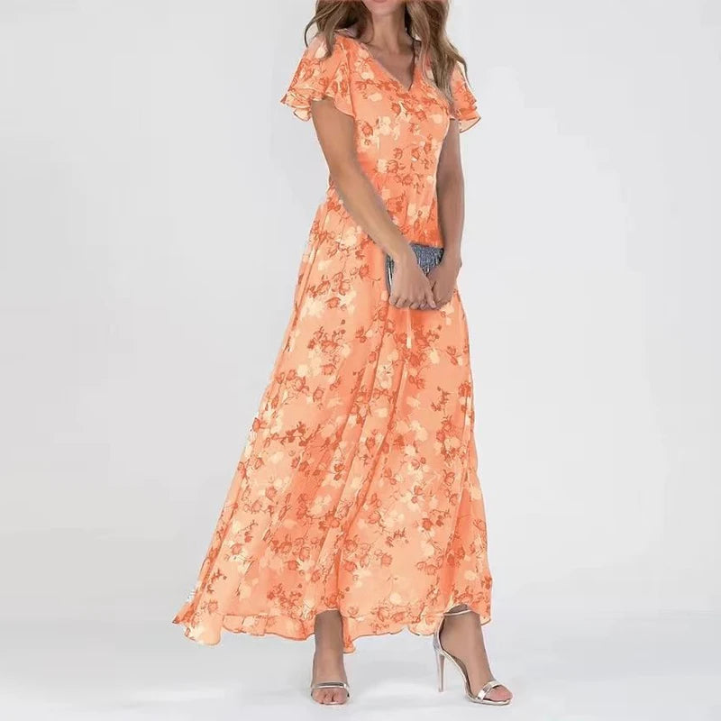 Camille™ — Robe Maxi Élégante et Confortable