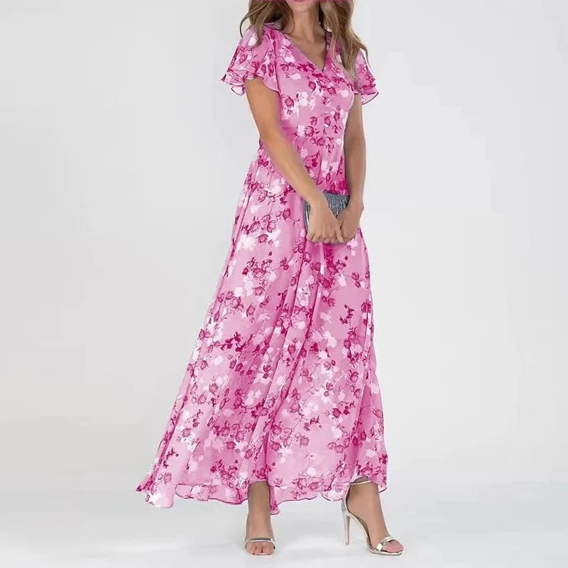 Camille™ — Robe Maxi Élégante et Confortable