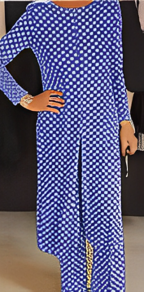 Liliana™ - Robe Longue Élégante à Pois