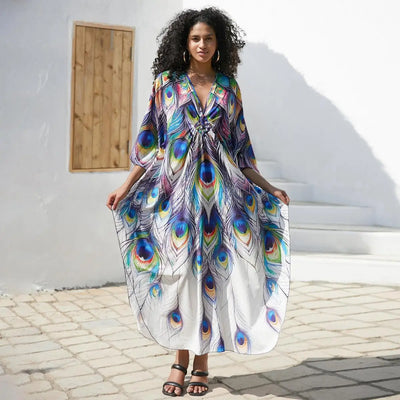 Céleste ™ - Robe De Plage Élégante Pour Été