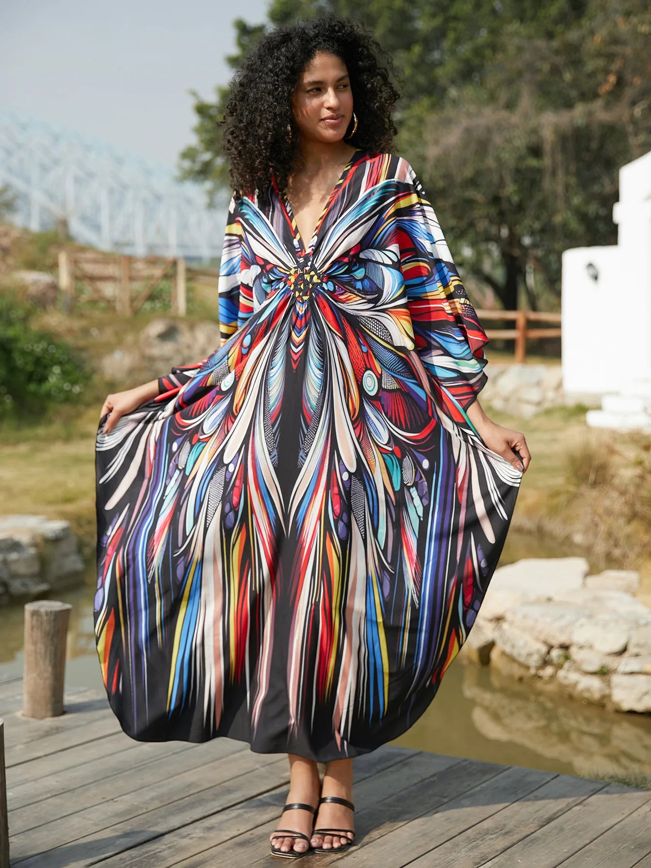 Céleste ™ - Robe De Plage Élégante Pour Été