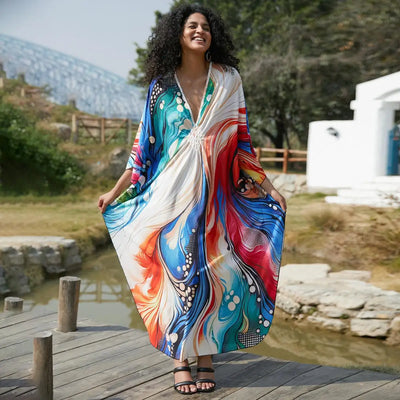 Céleste ™ - Robe De Plage Élégante Pour Été