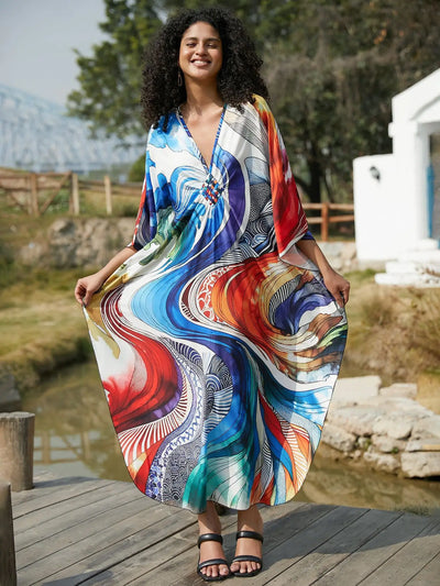Céleste ™ - Robe De Plage Élégante Pour Été