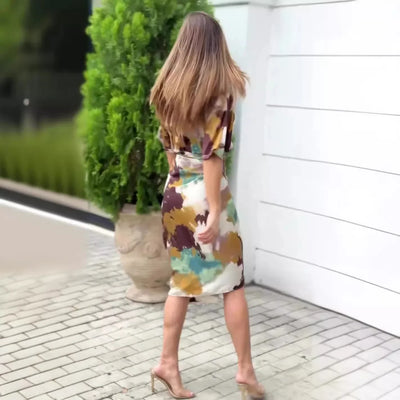 Elyna™ - Robe Longue Élégante Tie-Dye Confortable