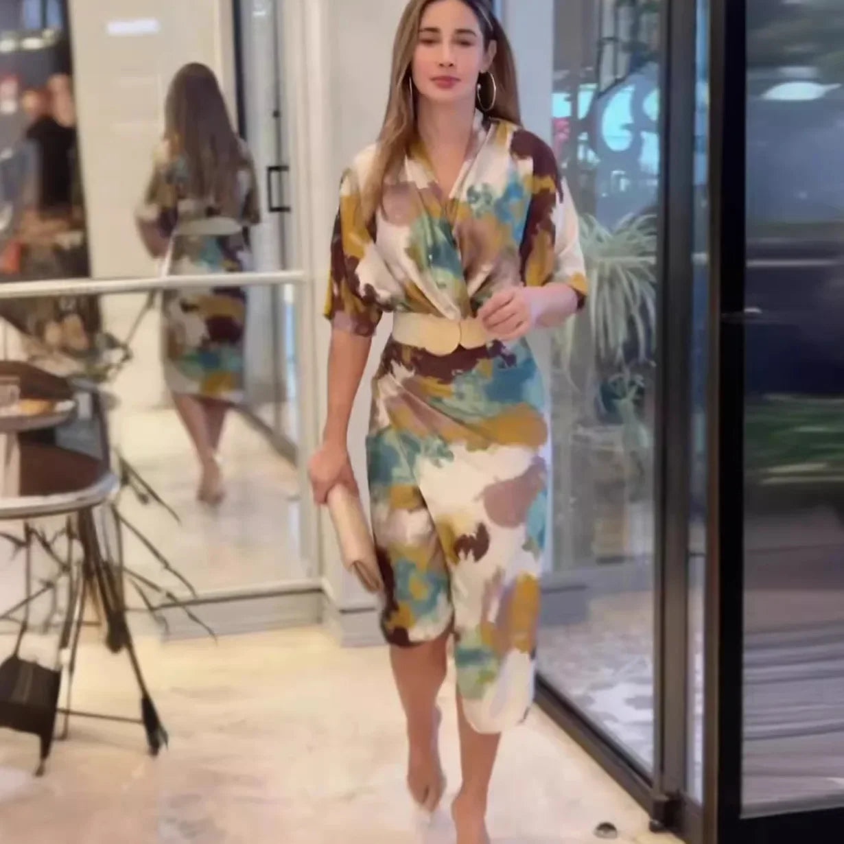 Elyna™ - Robe Longue Élégante Tie-Dye Confortable