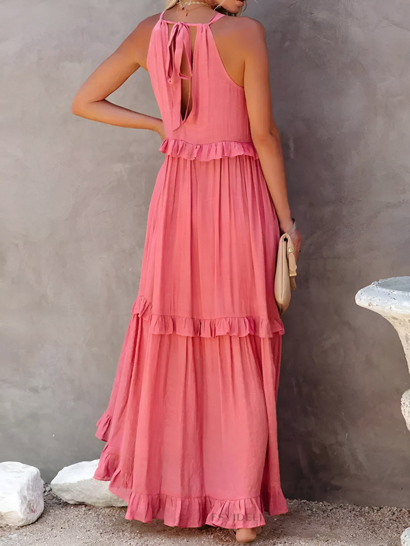 Chloé™ - Robe Longue Élégante et Confortable
