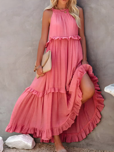 Chloé™ - Robe Longue Élégante et Confortable