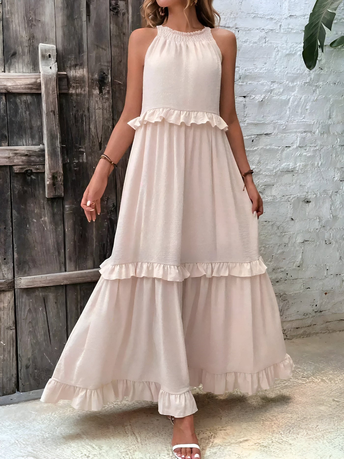 Chloé™ - Robe Longue Élégante et Confortable