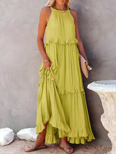 Chloé™ - Robe Longue Élégante et Confortable