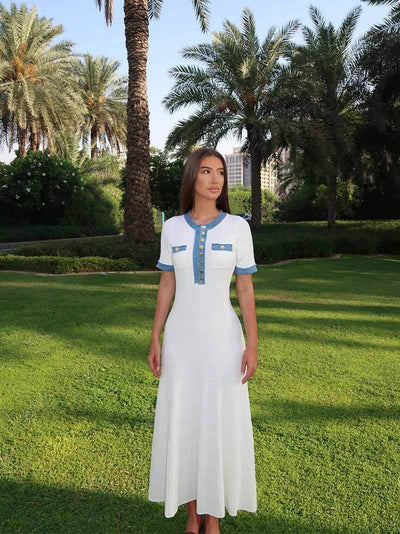 Chloé™ - Robe Longue Été Élégante Grande Taille