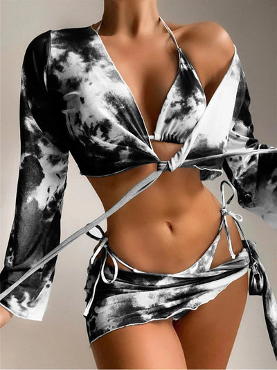 Adeline™ - Maillot de Bain Taille Haute Élégant