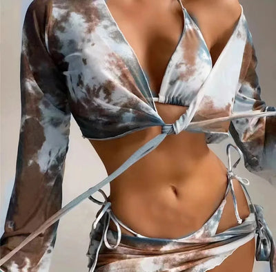 Adeline™ - Maillot de Bain Taille Haute Élégant