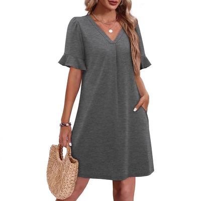Chloé ™ - Robe D'été Chic Avec Poches
