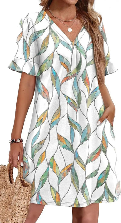 Chloé ™ - Robe D'été Chic Avec Poches
