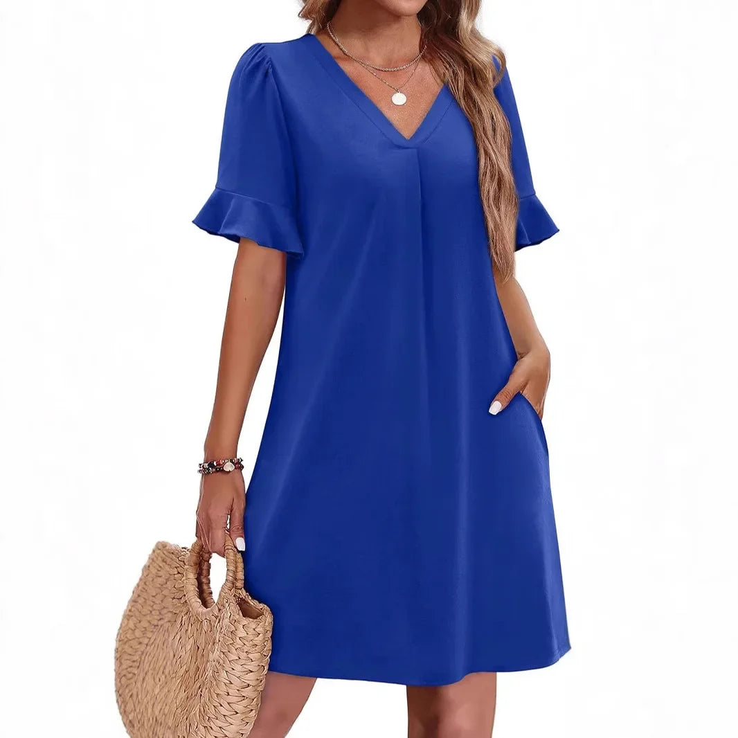 Chloé ™ - Robe D'été Chic Avec Poches