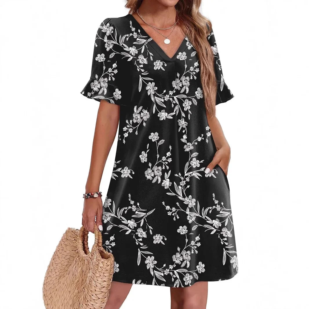 Chloé ™ - Robe D'été Chic Avec Poches