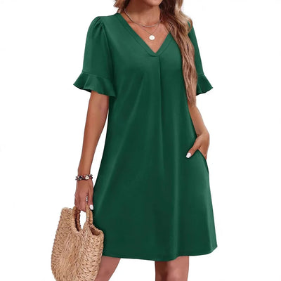 Chloé ™ - Robe D'été Chic Avec Poches