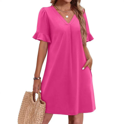 Chloé ™ - Robe D'été Chic Avec Poches