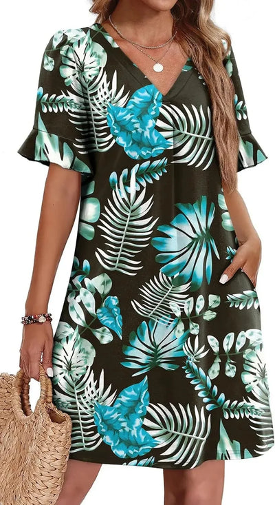 Chloé ™ - Robe D'été Chic Avec Poches