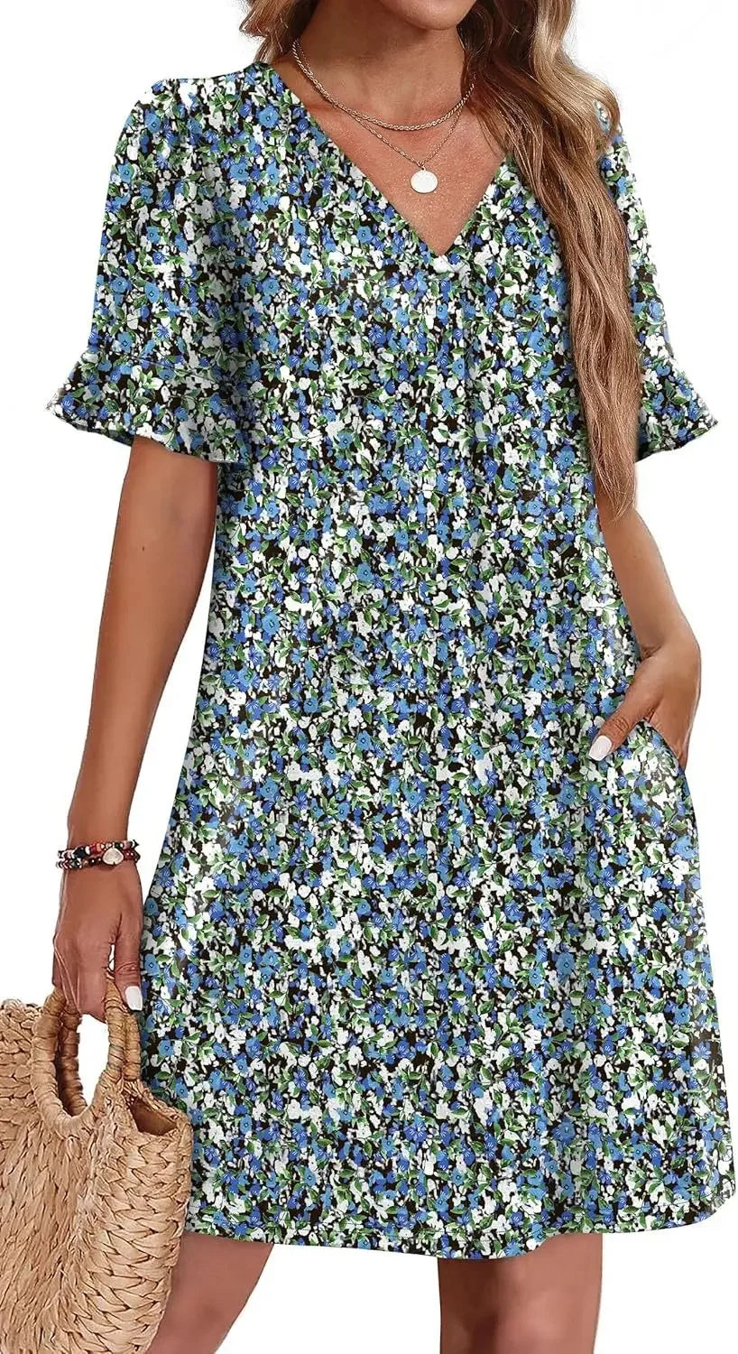 Chloé ™ - Robe D'été Chic Avec Poches