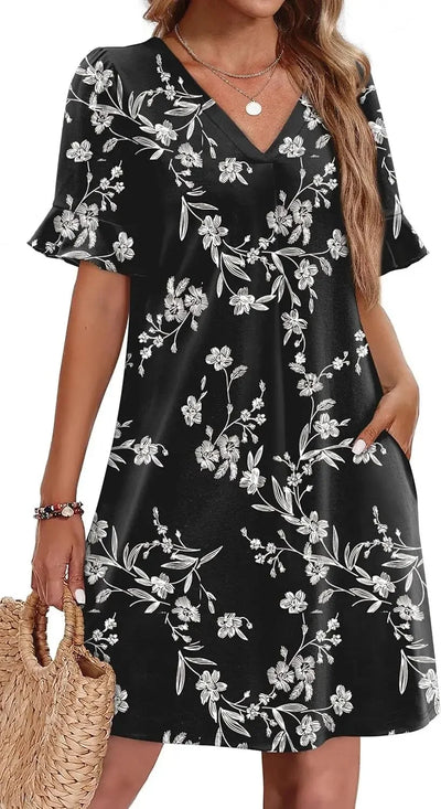 Chloé ™ - Robe D'été Chic Avec Poches