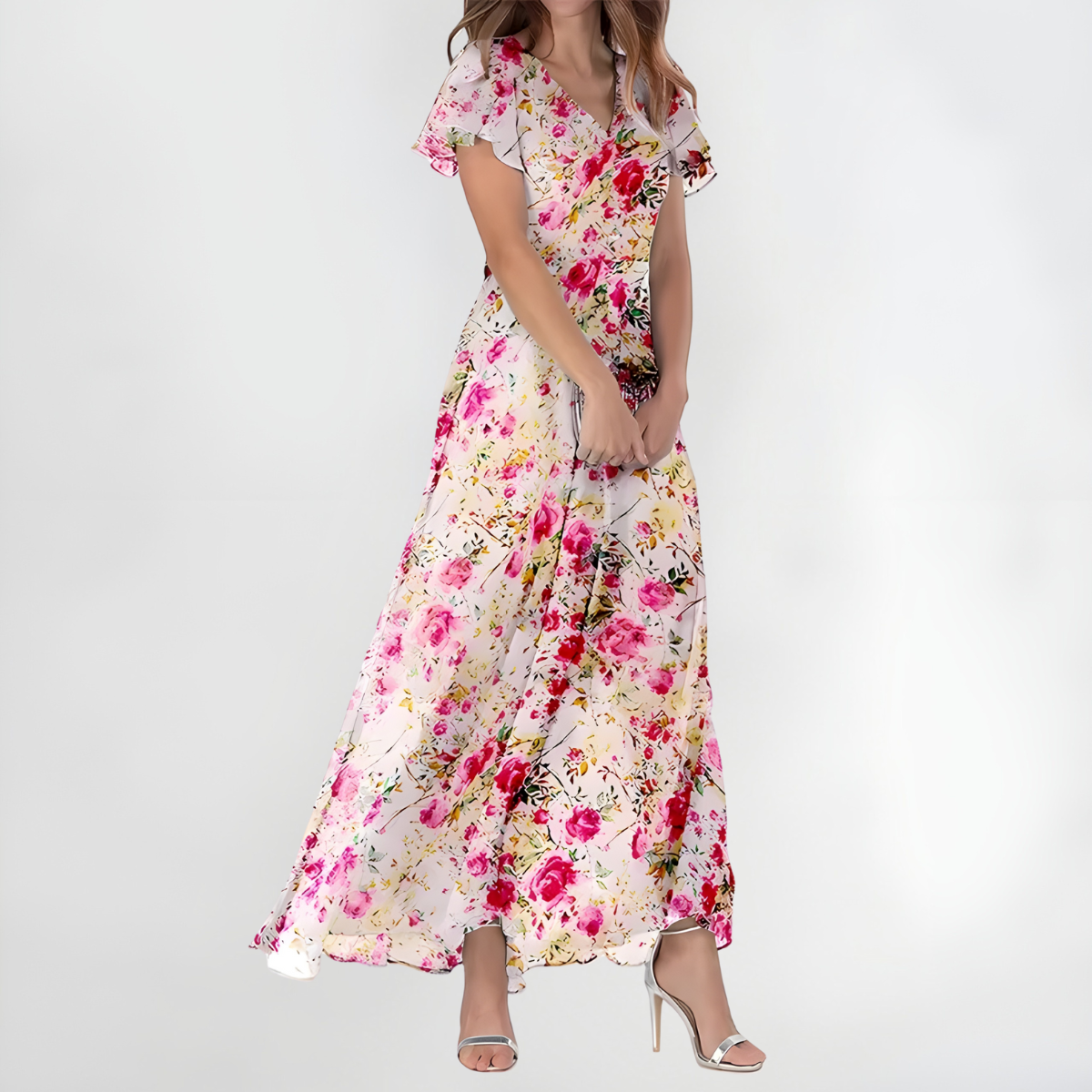Chloé™ — Robe Longue Été Élégante et Confortable