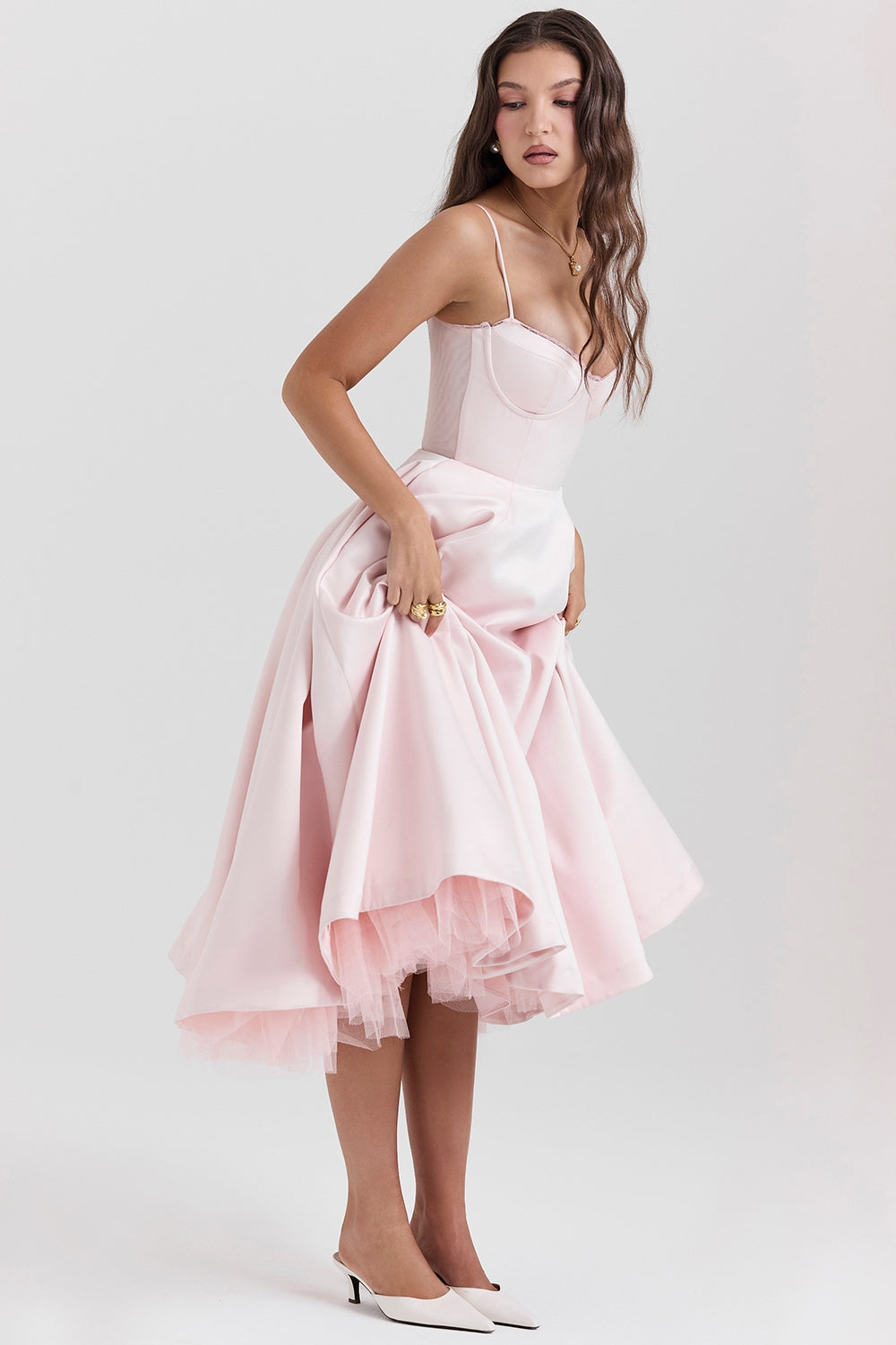 Chloé™ — Robe Midi Femme Élégante avec Poches