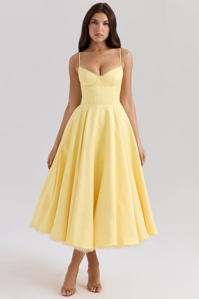 Chloé™ — Robe Midi Femme Élégante avec Poches