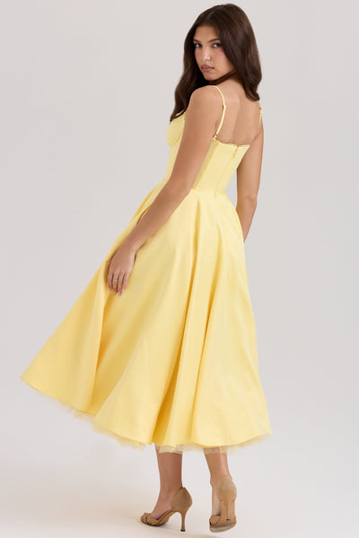 Chloé™ — Robe Midi Femme Élégante avec Poches
