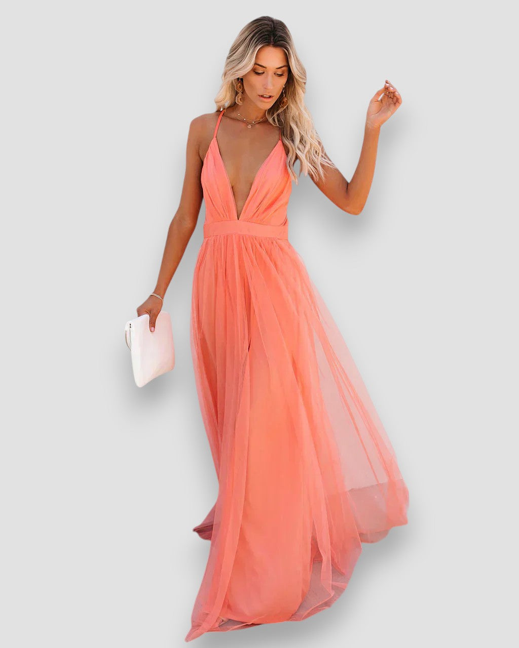 Chloé ™ — Robe Longue Élégante et Confortable