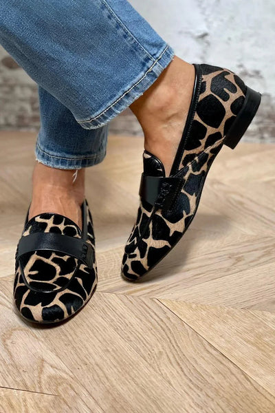 Clara™ - Mocassins Chic Confort Noir