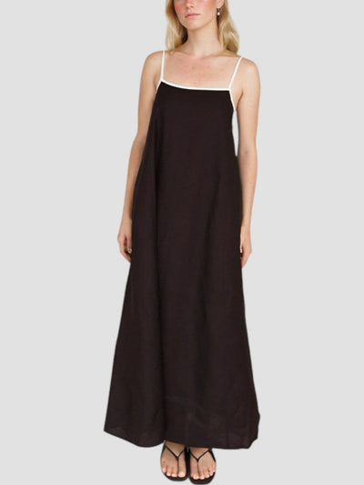 Clara™ - Robe Longue Élégante en Lin Confortable