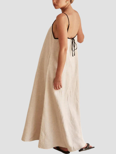 Clara™ - Robe Longue Élégante en Lin Confortable