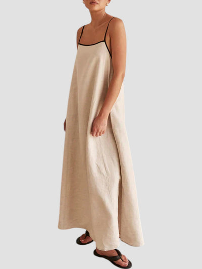 Clara™ - Robe Longue Élégante en Lin Confortable