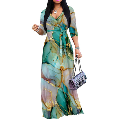 Charlotte™ - Robe Longue Été Élégante Grande Taille