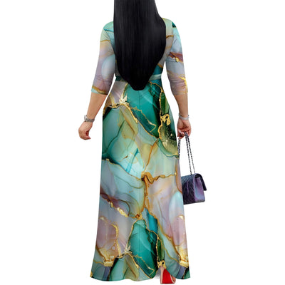 Charlotte™ - Robe Longue Été Élégante Grande Taille
