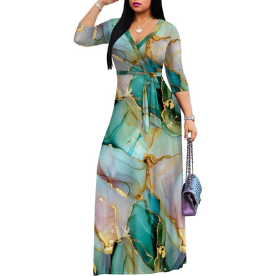 Charlotte™ - Robe Longue Été Élégante Grande Taille